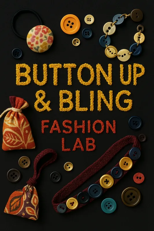 Buttons & Patches – DOUBLE FUN Fashion Lab Day