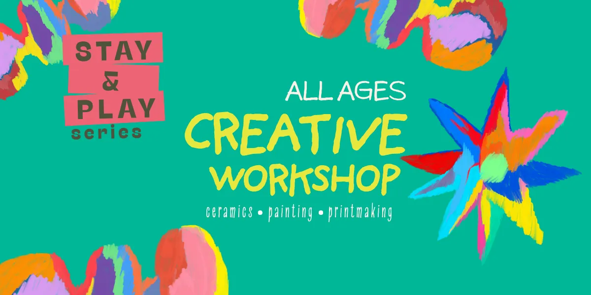 Stay & Play Family Workshop- Fastastical Plants & Creatures in Collage