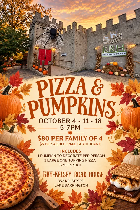 Pizza & Pumpkins - October 18