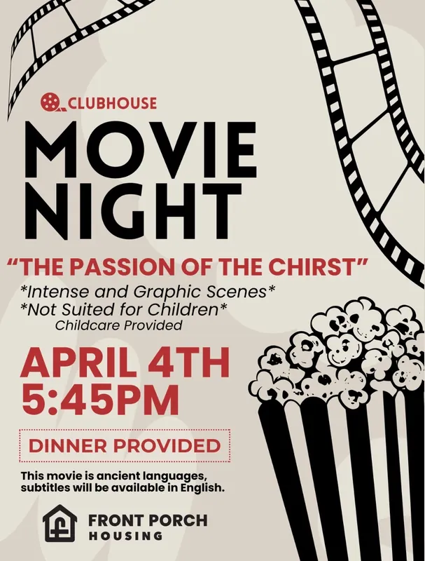 Movie Night - The Passion of the Christ - CHILDCARE