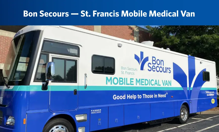 Mobile Health Clinic - Bon Secours