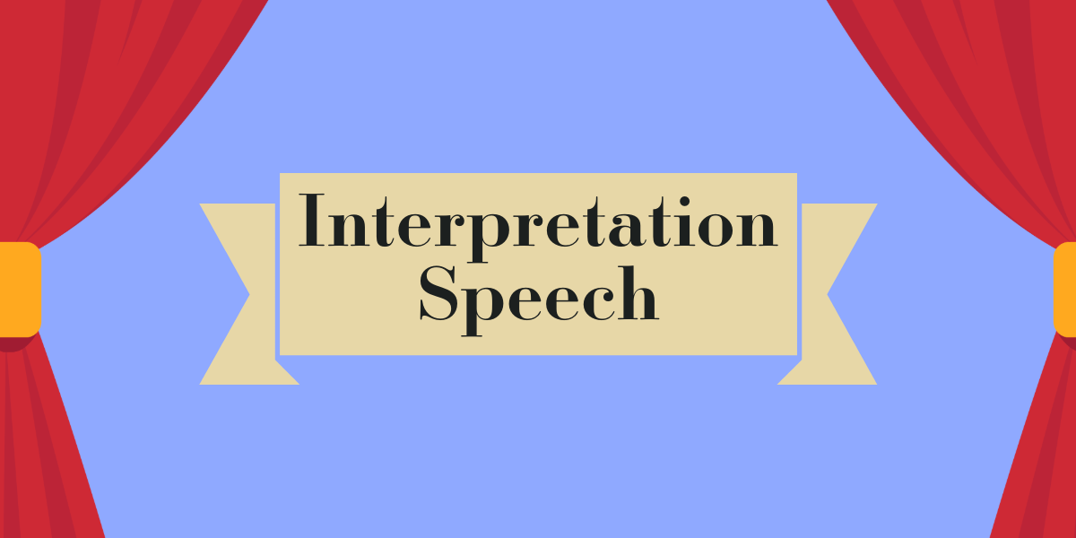 Interpretation (Declamation)(6th-8th)