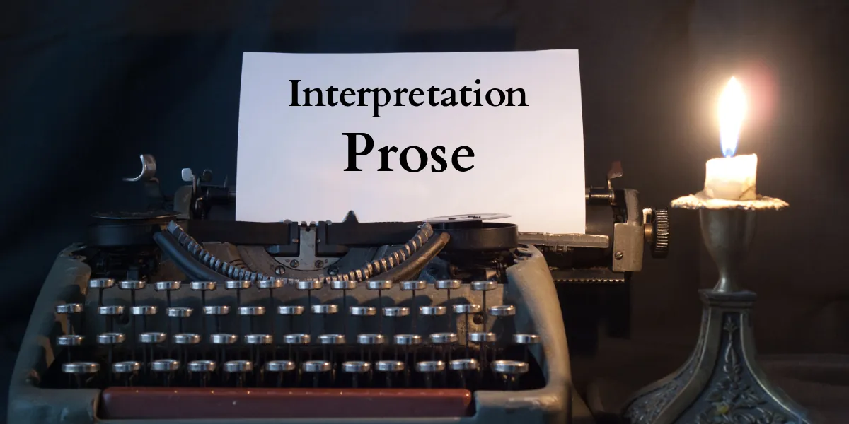 Interpretation (Prose) (6th-8th)