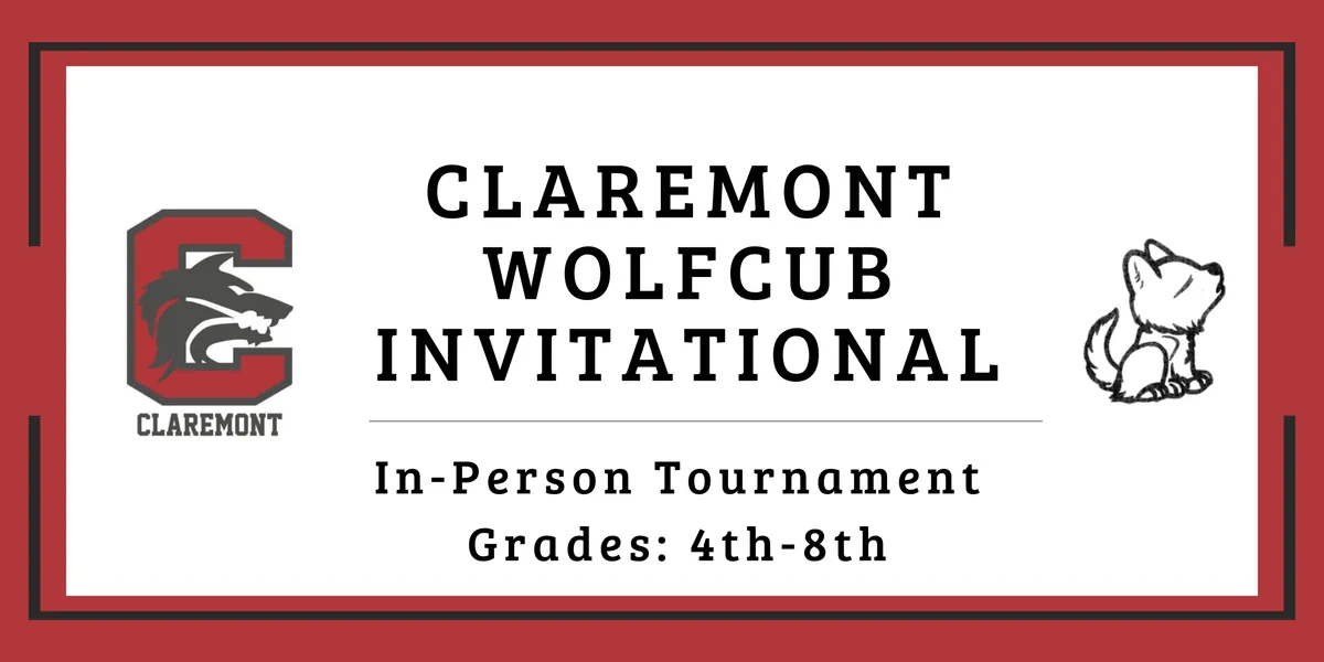 [Spring 26] Claremont Wolfcub Invitational (4th-8th)