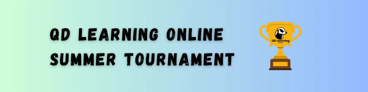 QD Learning Summer Online Tournament (4th-8th)