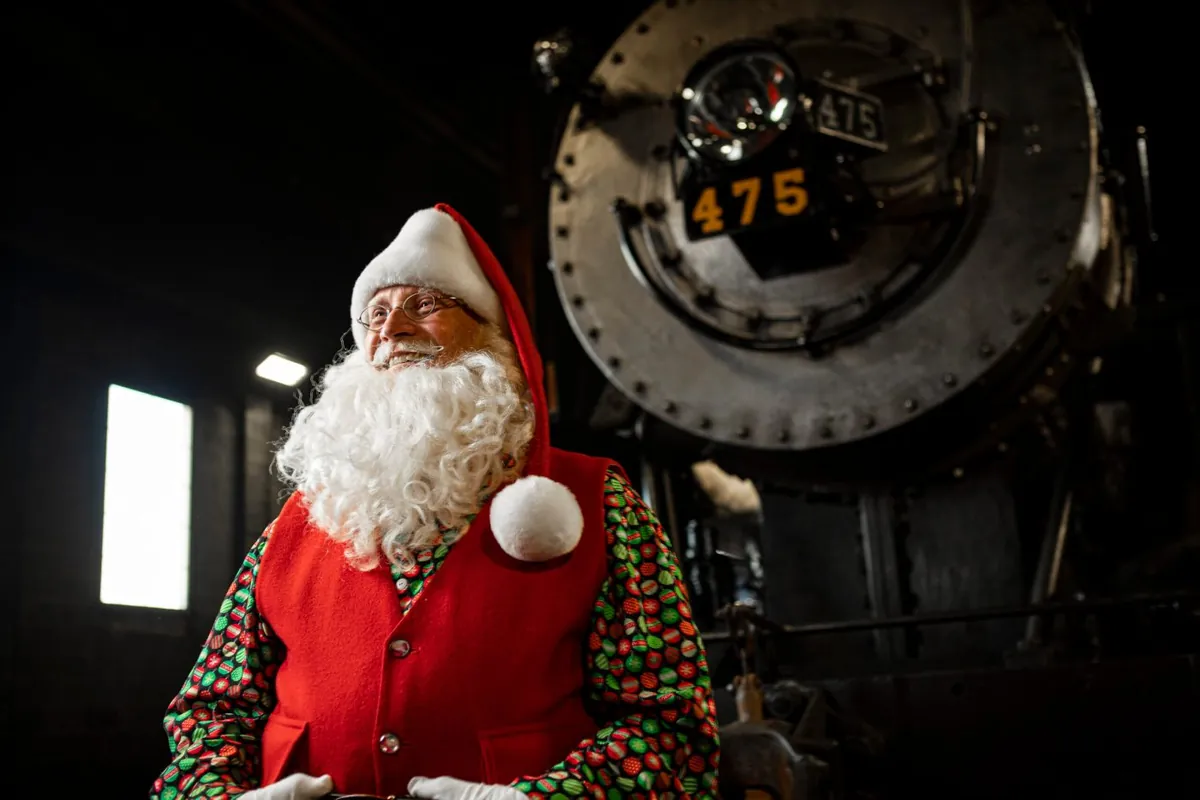 Strasburg Santa Train Ride