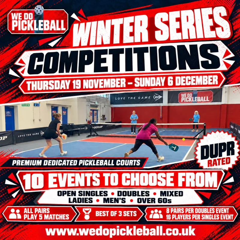 WE DO PICKLEBALL - WINTER SERIES - LADIES DOUBLES UNDER 3.0