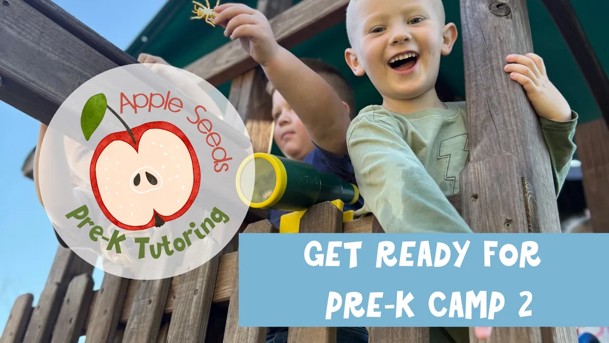 Get Ready for Pre-K Camp 2!