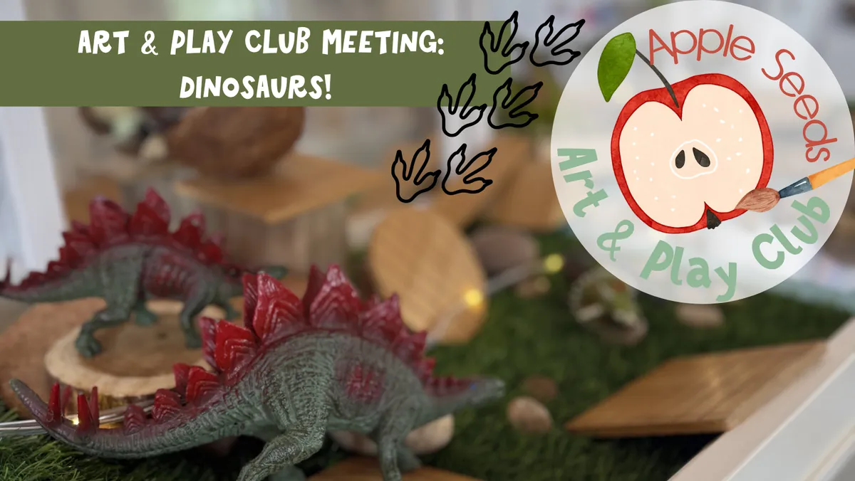 April Art & Play Club Meeting (Dinosaurs!)