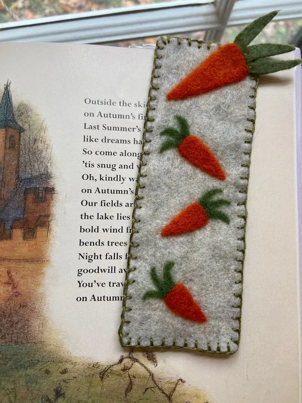 Needle Felted Bookmarks