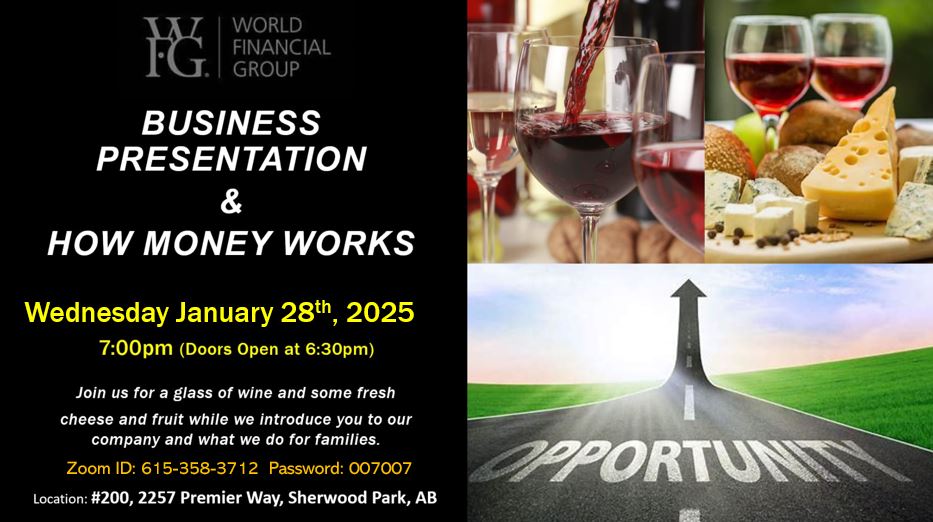 Wine & Cheese Business Presentation