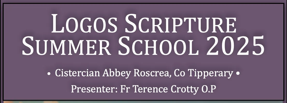 Logos Scripture Summer School 2025 - Course 2 (Jesus in the Old Testament)
