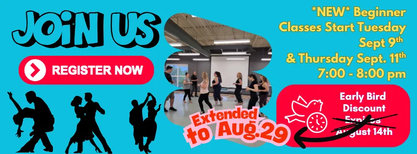 Beginner Latin Dance for ALL Dancers (1st Class FREE Sept. 9th - Oct. 21st)