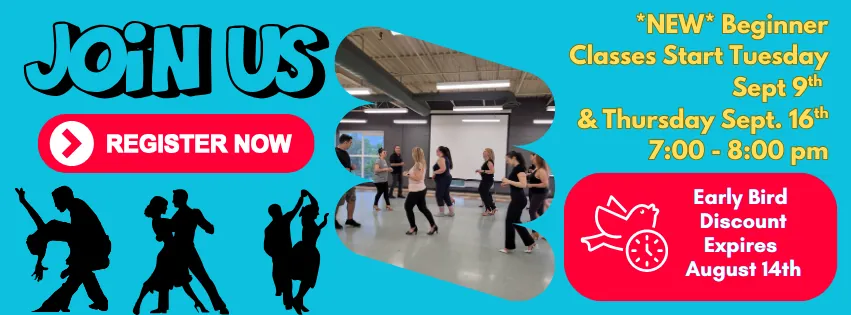 Beginner Latin Dance for ALL Dancers (1st Class FREE Sept. 9th - Oct. 21st)