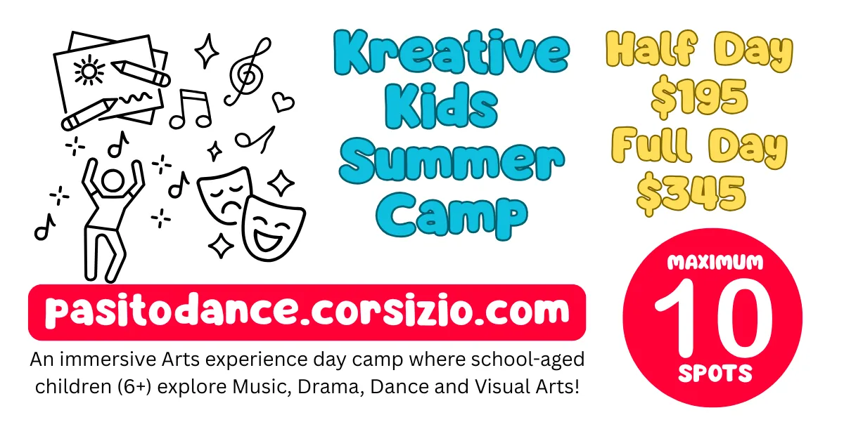 Kreative Kids Summer Camp (August 11-15, 2025)
