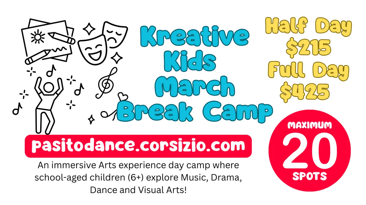 Kreative Kids March Break Camp (March 16-20)