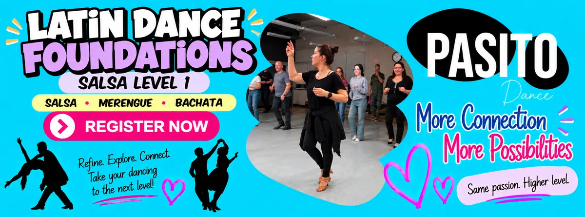 Salsa Foundations (Level 1 - Adults) (7 weeks)