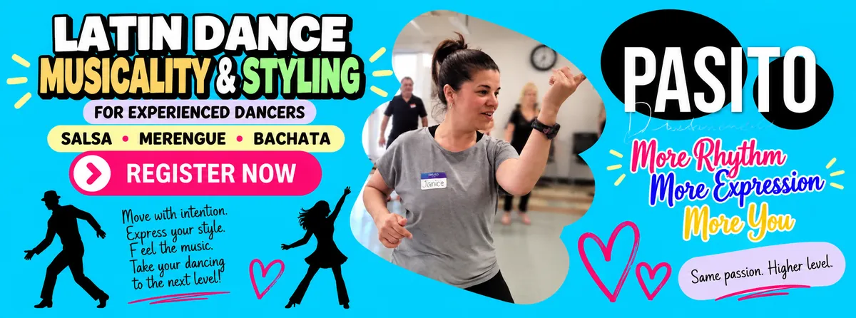 Latin Dance Styling & Musicality for Experienced Dancers (Adults) (7 weeks)