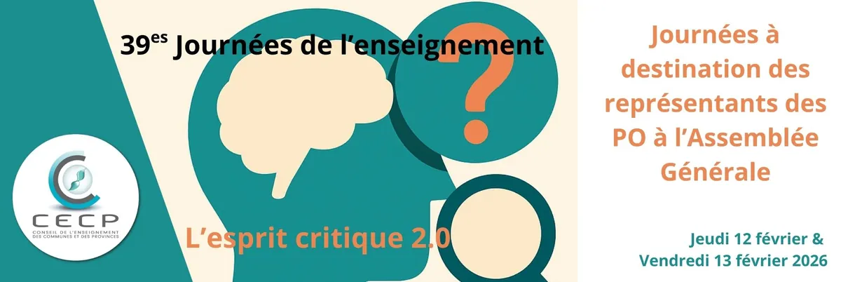 TEST (sth) Journées de l'enseignement à destination des représentants de PO à l'assemblée générale