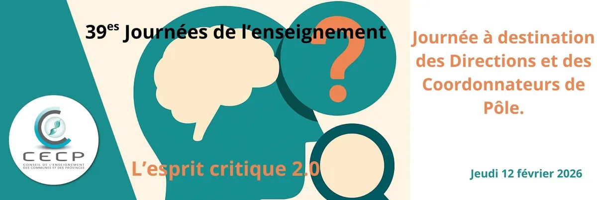TEST (sth) Journées de l'enseignement à destination des directions