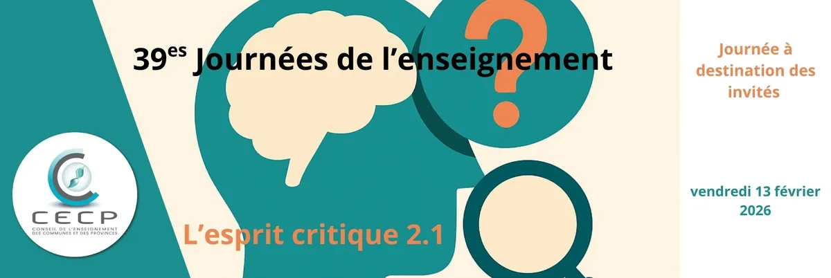 TEST (sth) Journées de l'enseignement à destination des invités VIP