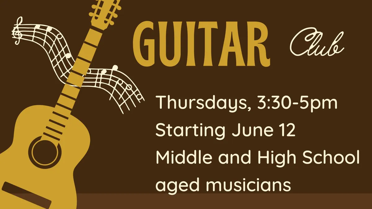Guitar Club - Middle and High School