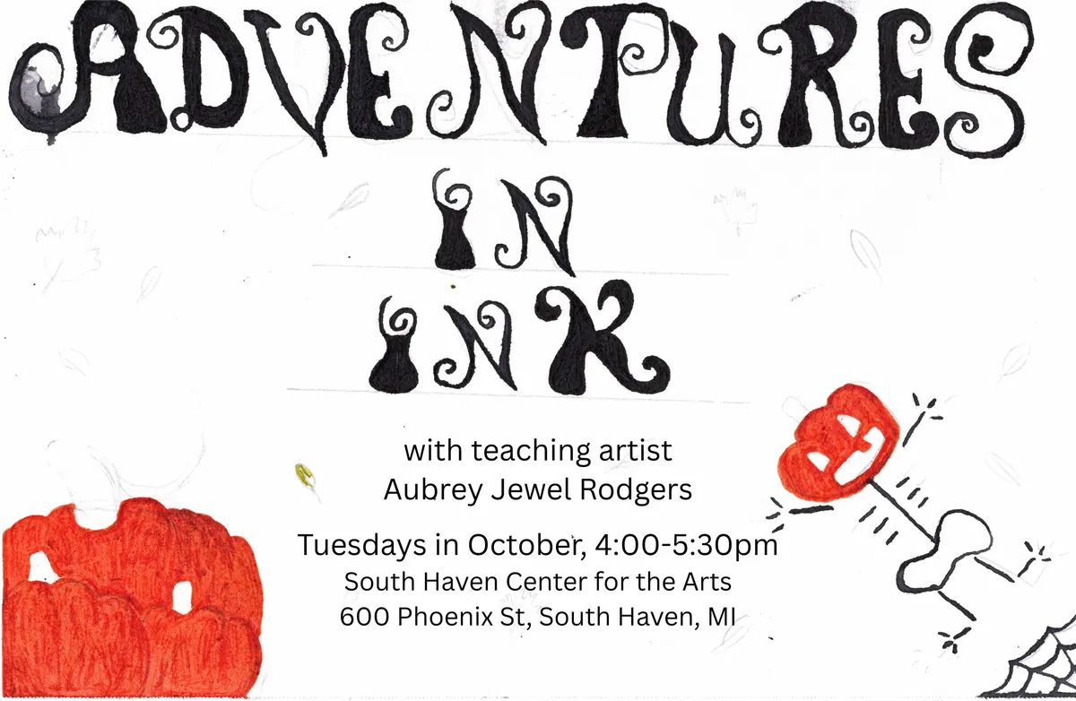 Adventures in Ink for middle and high school aged students