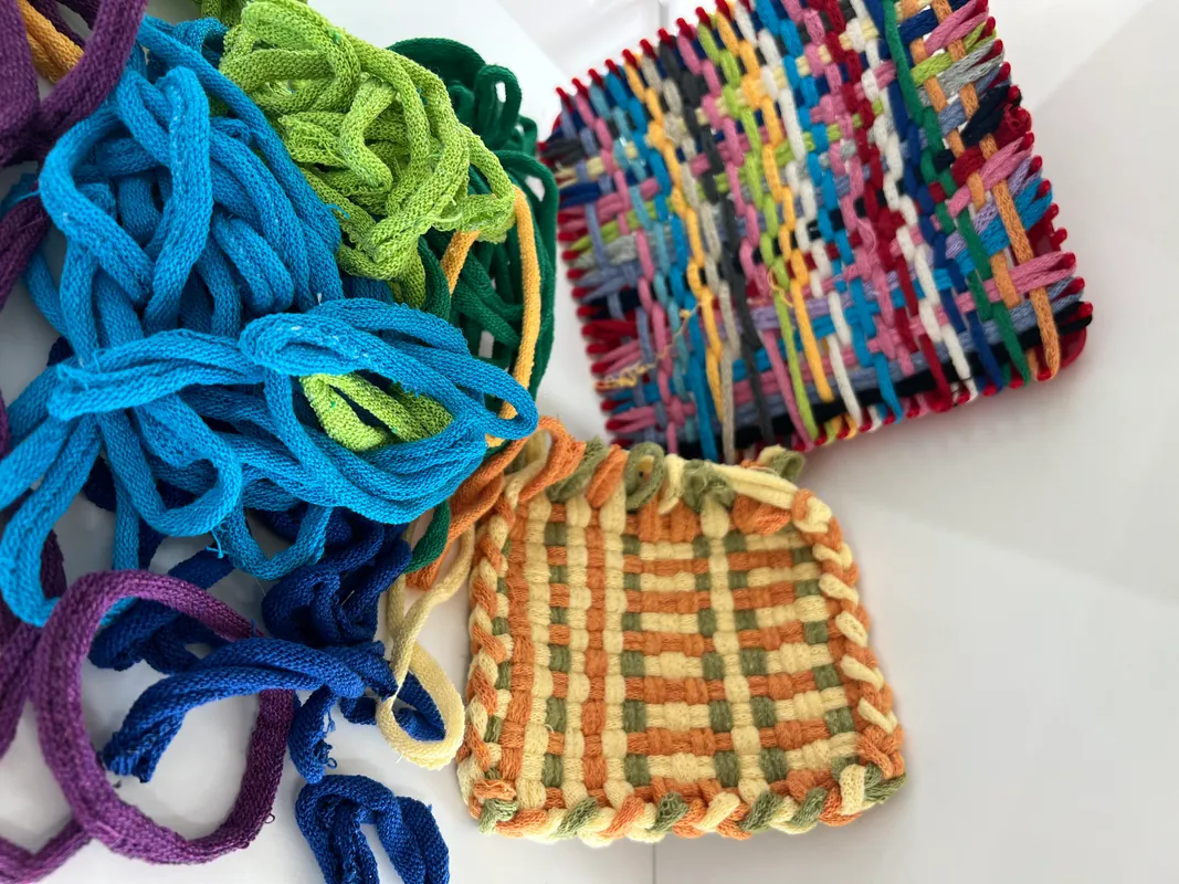 Make your own woven pot holder - Drop-in, no registration needed