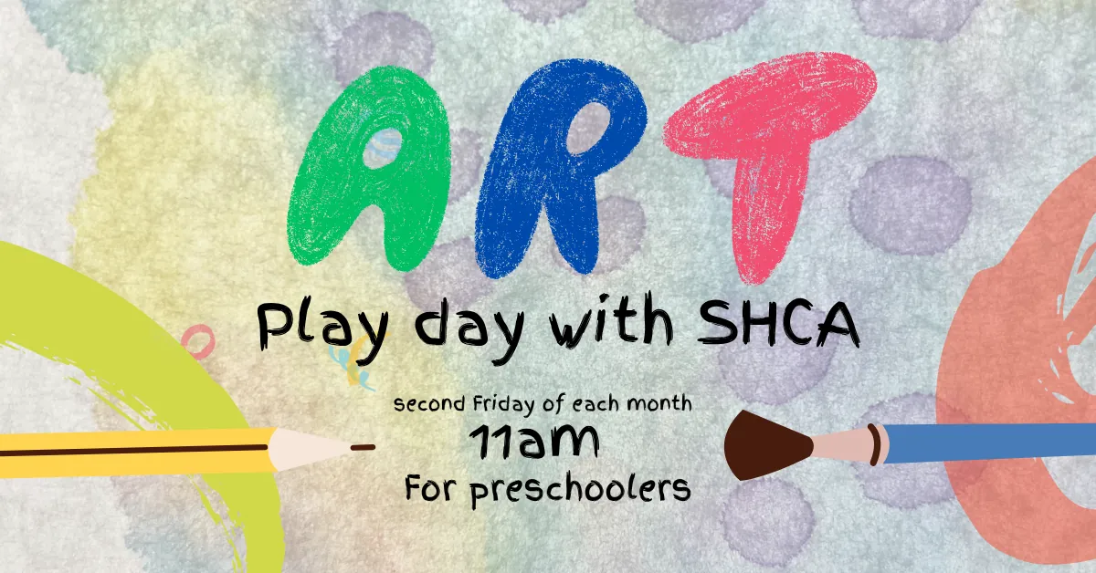 Art Play Day with SHCA (at the library)