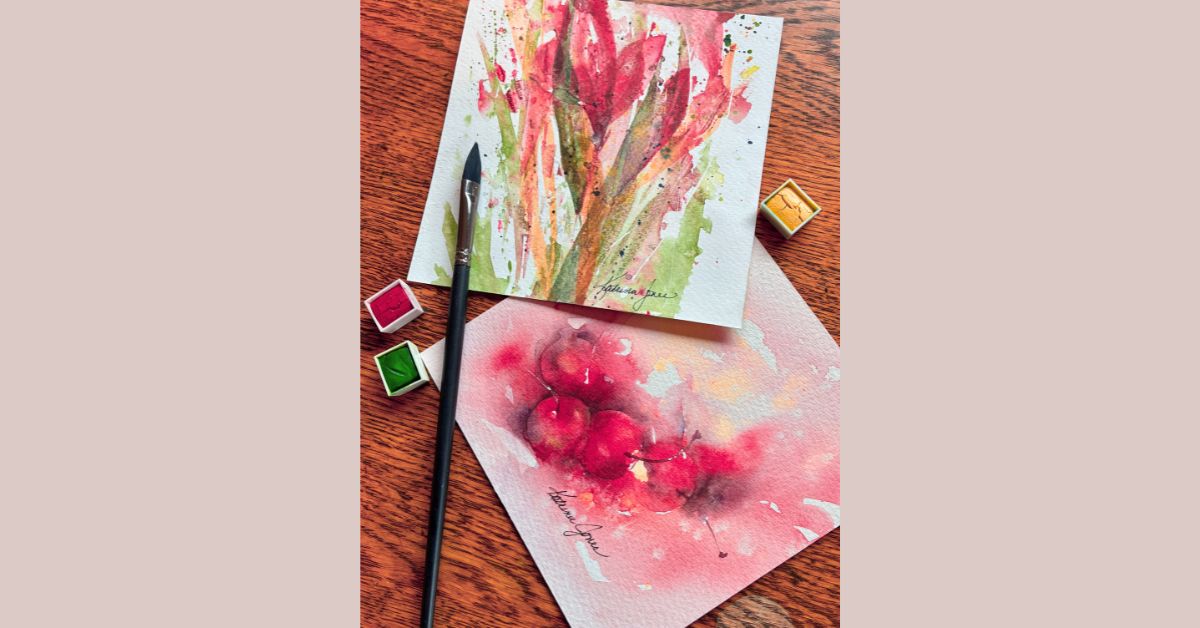 Watercolor … just let it flow
