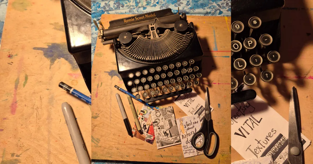 Zine Making About You, the Artist