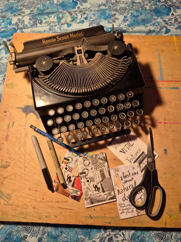 Zine Making About You, the Artist