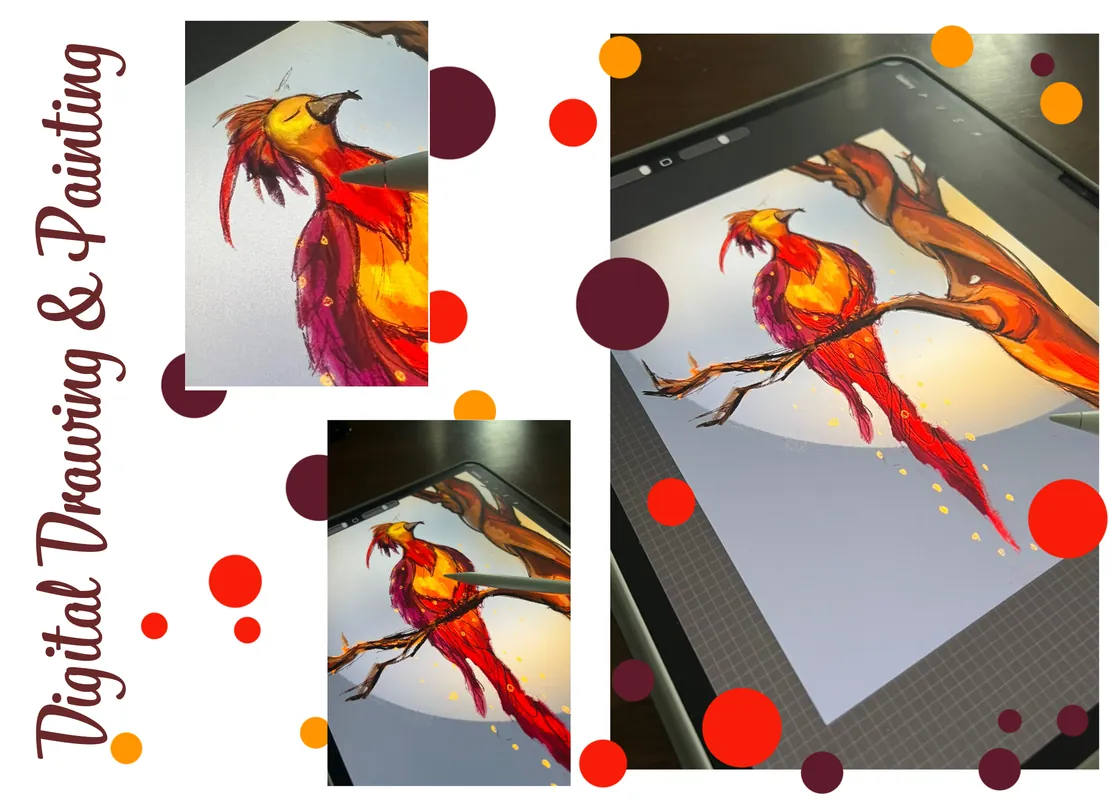 Intro to Digital Drawing and Painting:  Elementary School Aged Students