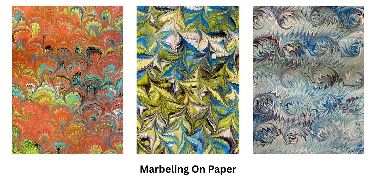Marbling on Paper