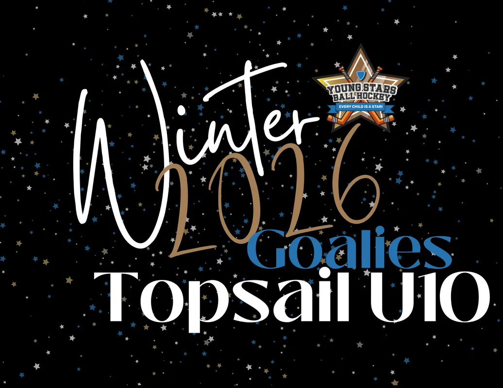 Topsail Program Winter 2026 - Goalies Under 10 (ages 8, 9, and 10)