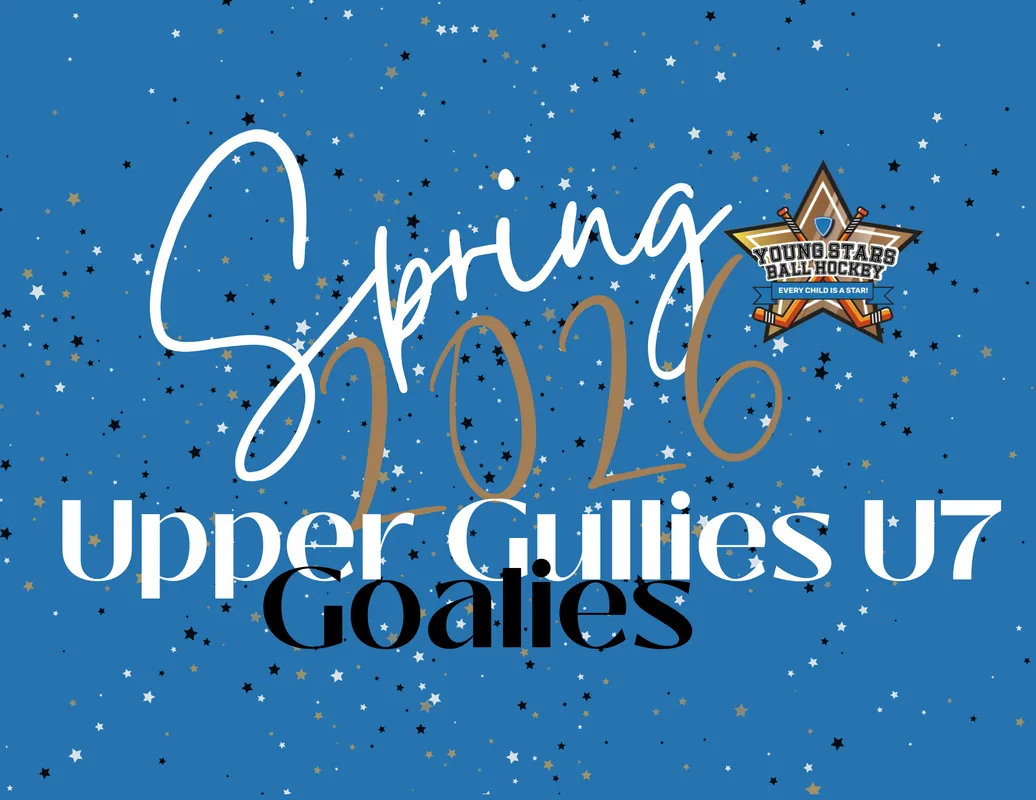 Upper Gullies Program Spring 2026 - Under 7 Goalies (ages 6 and 7)