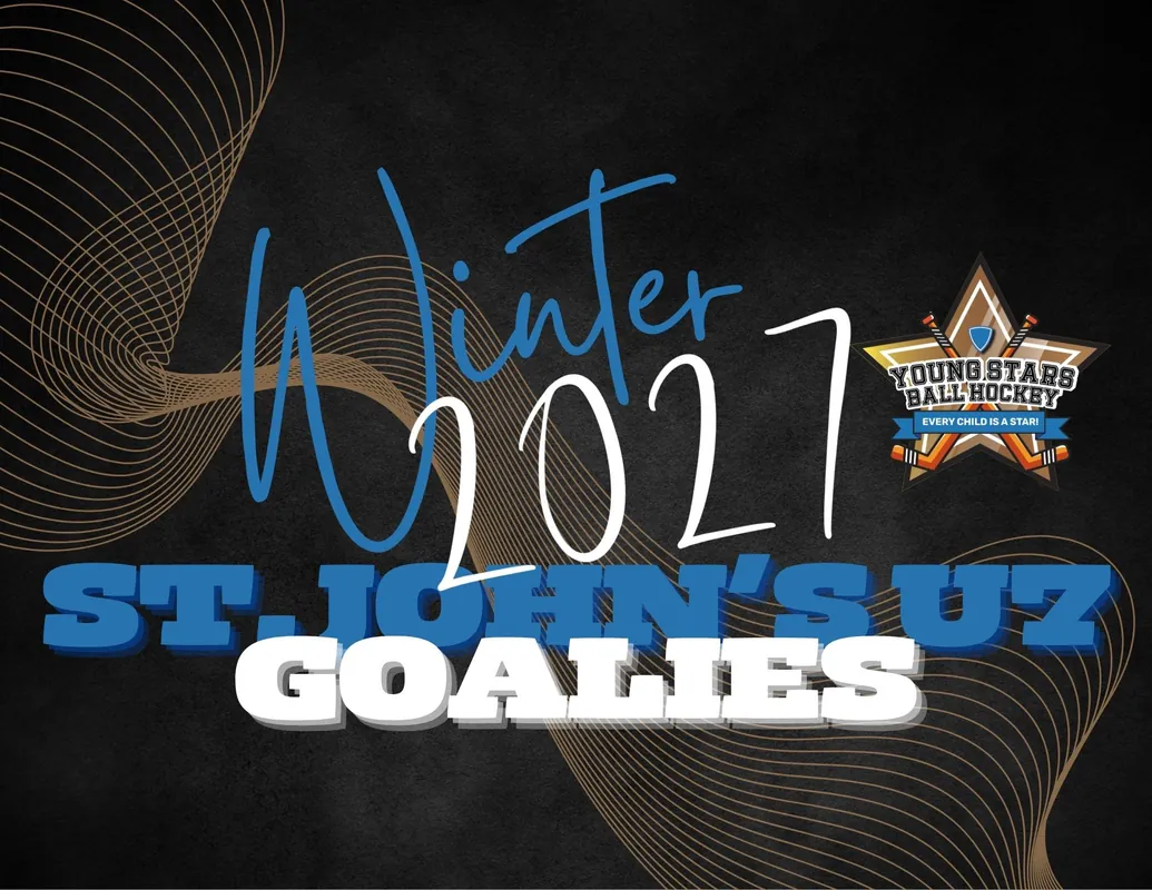 St. John's Goalie Program Winter 2027 - Under 7 (ages 6 and 7)
