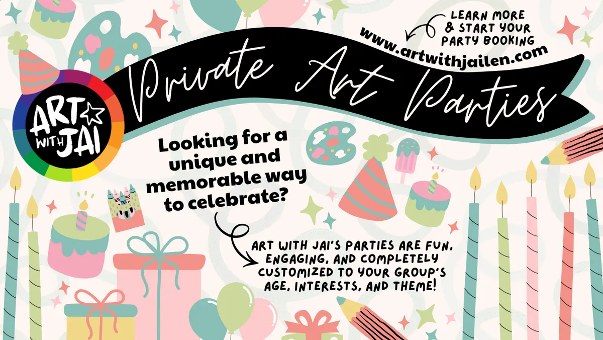 Private Art Party Booking (Saturday, October 17)