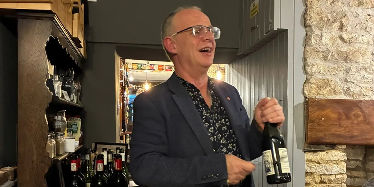 Wine tasting fundraiser