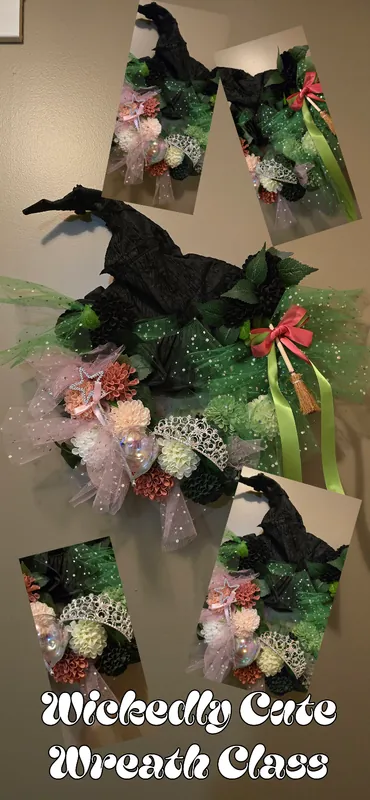 Wickedly Cute Wreath