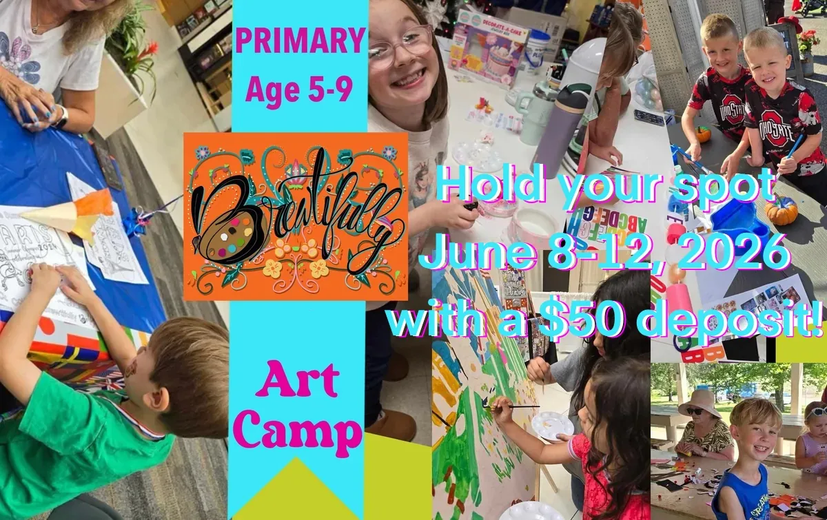 2026 Primary Age Summer Kids Art Camp