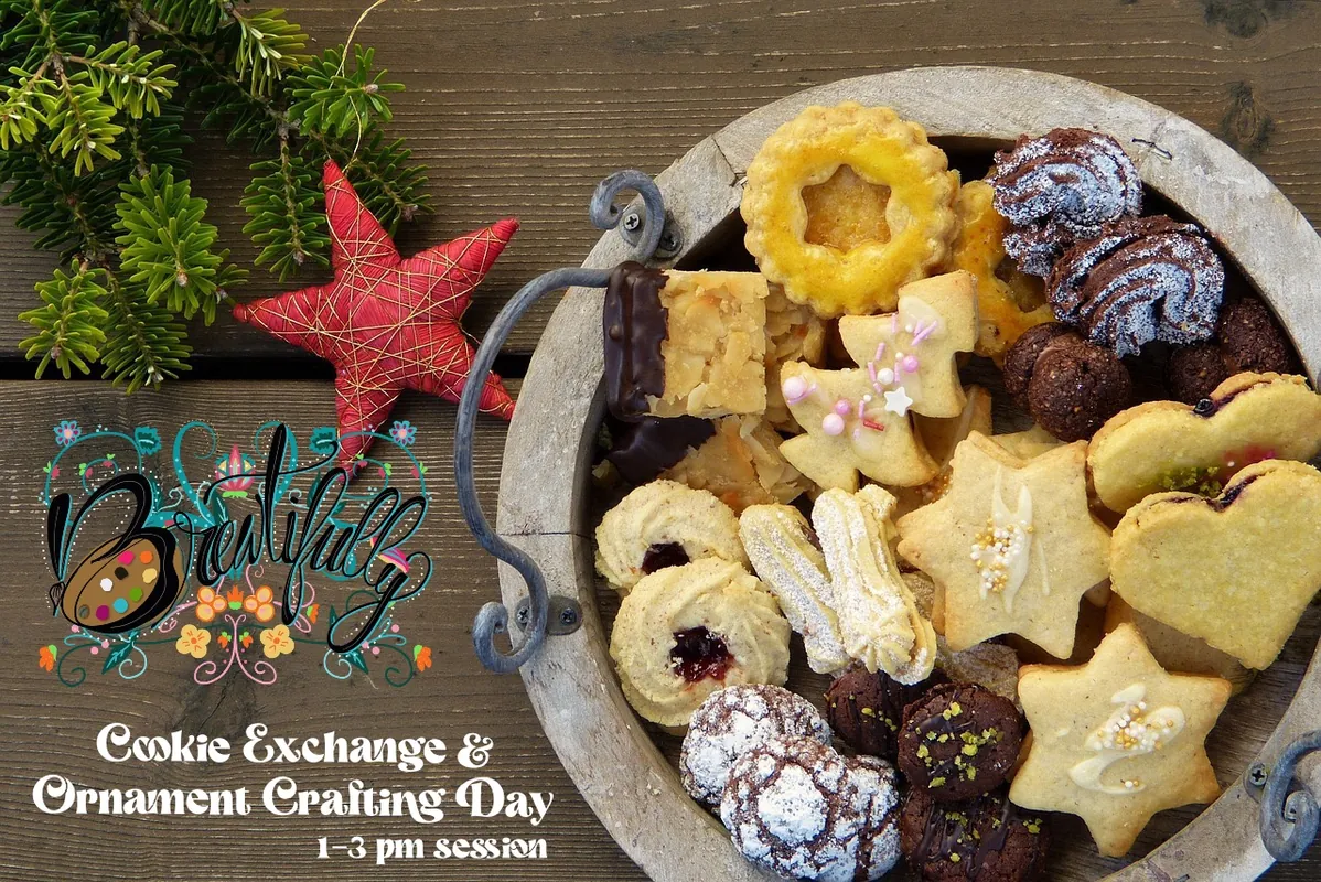 Brewtifully Cookie exchange and Ornament Crafting Day