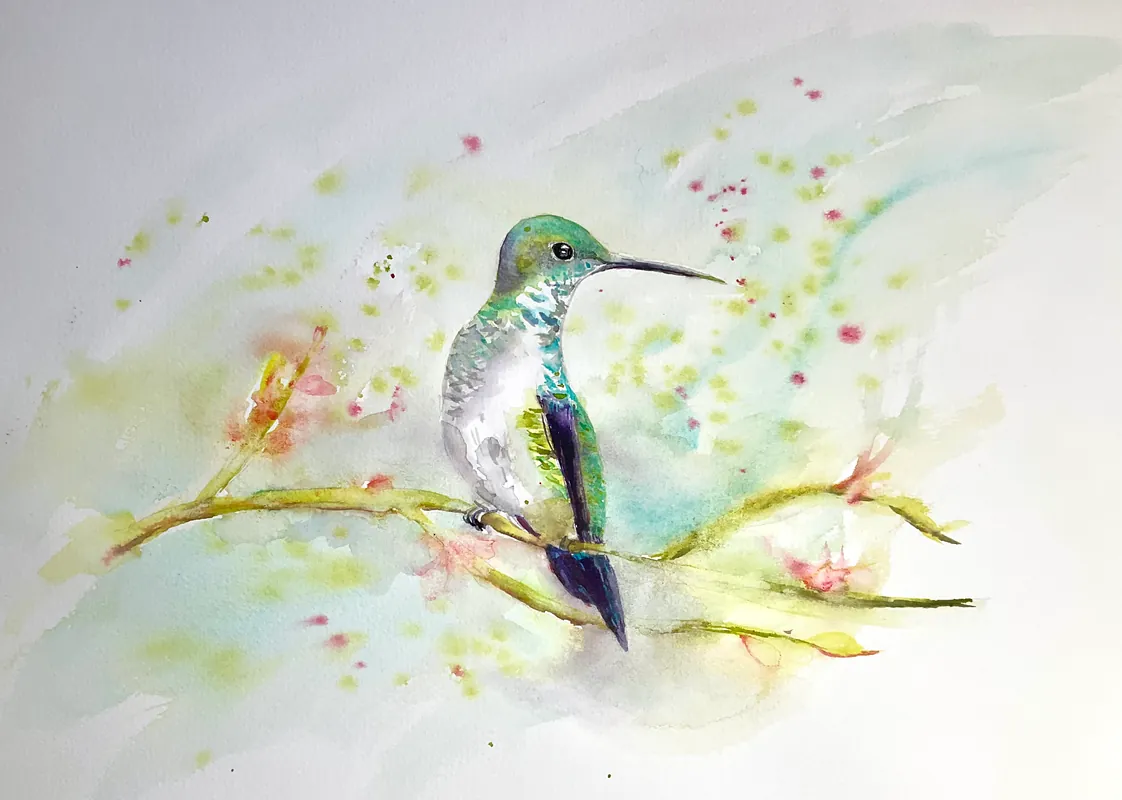 Award winning watercolor artist class by Merrily Sprague