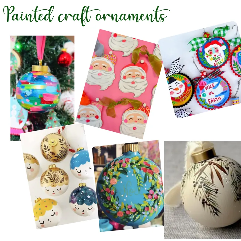 DIY ornaments- paint