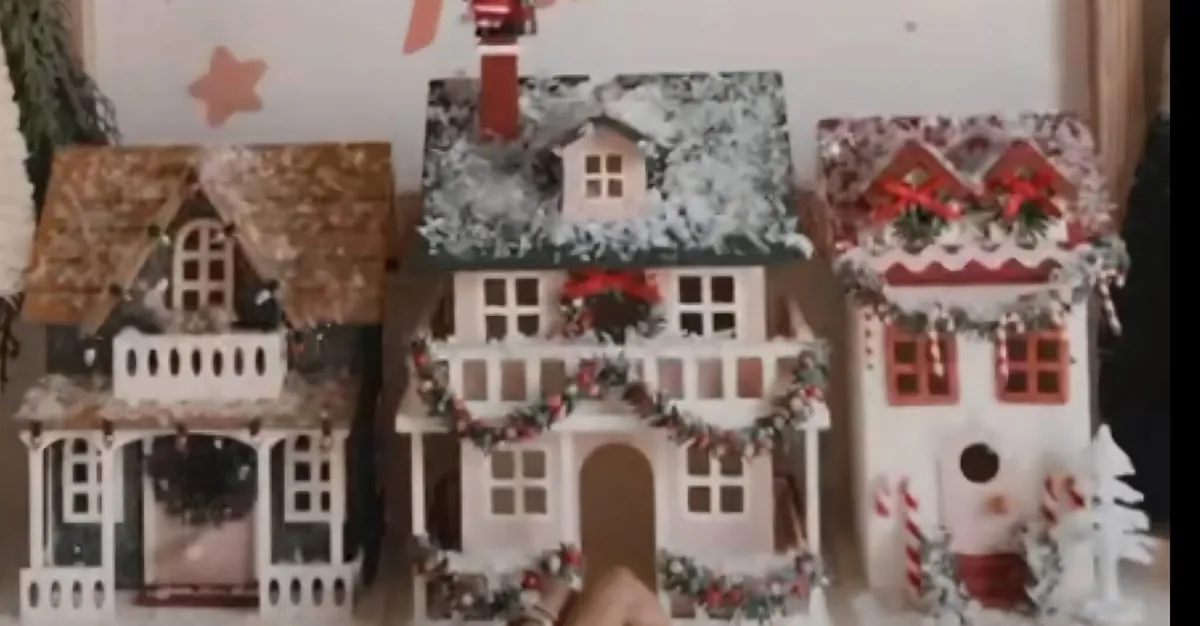 Painted Holiday House