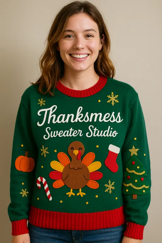 Thanksmas Ugly Sweater Workshop