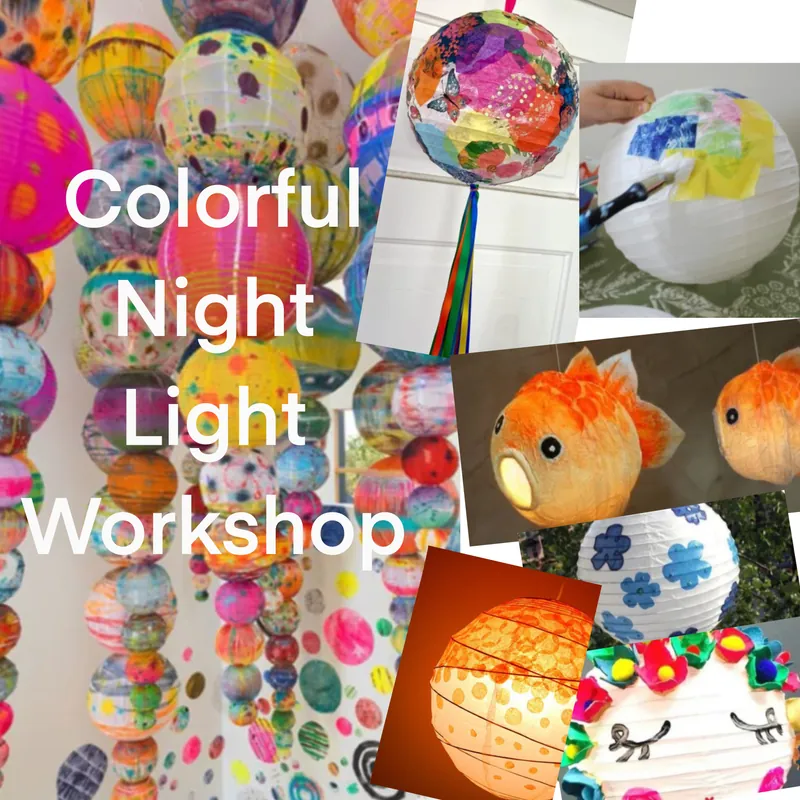 Colorful Night Light Workshop