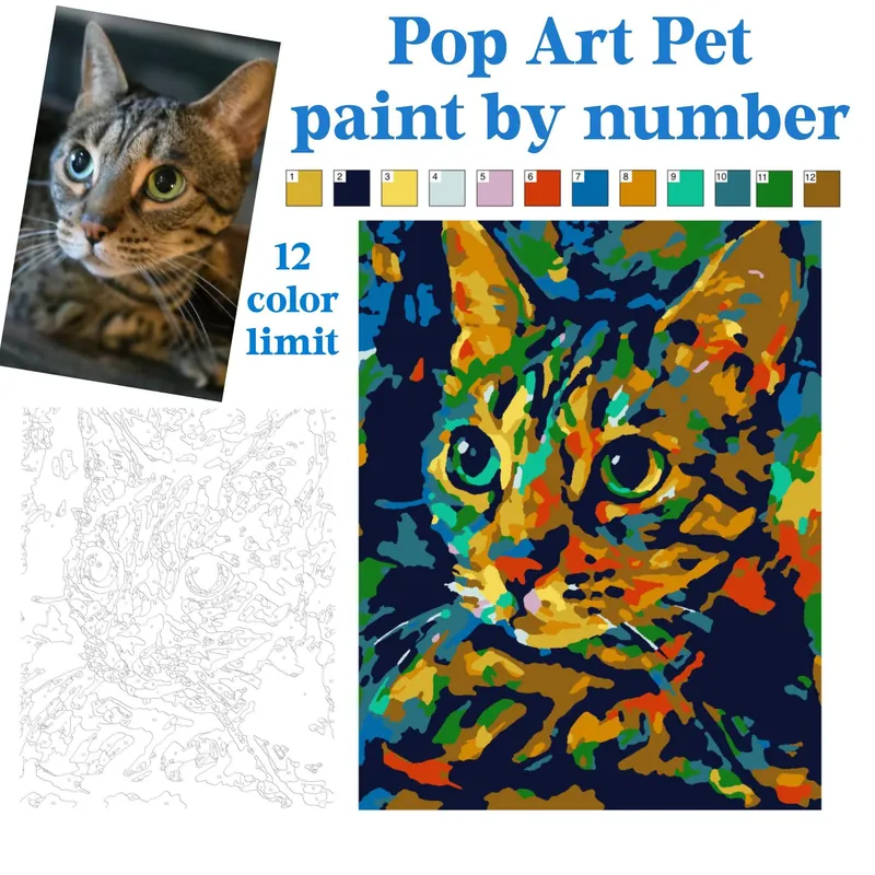 Custom pop art -Krystal