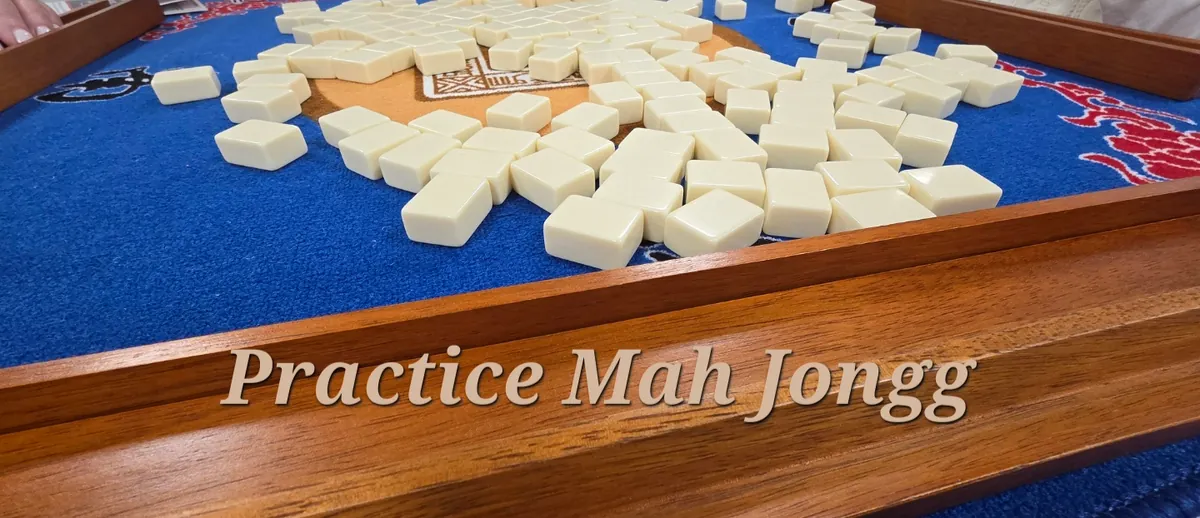 Mah Jongg practice play- daytime