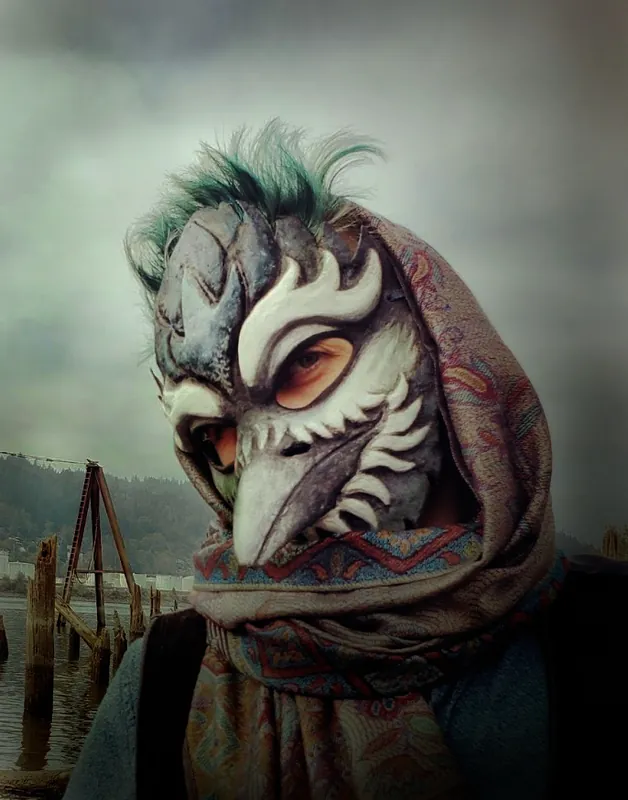 Mask-making with Paper Mache (2 part class)